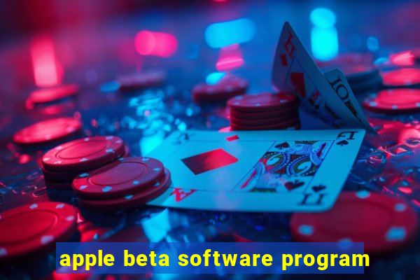 apple beta software program